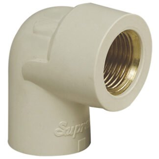 CPVC Brass Elbow 3/4" 1/2" SUPREME