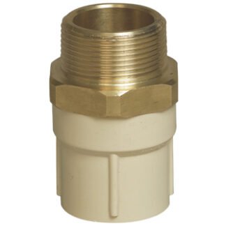 CPVC Brass MTA 1" 1/2" SUPREME