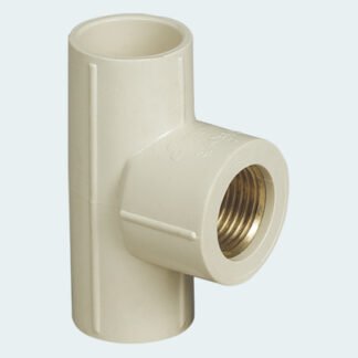 CPVC Brass Tee 3/4" 1/2" SUPREME